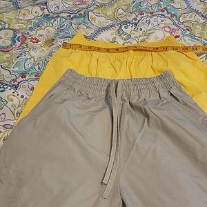 2 PC like new scrub bottoms. Size small